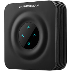 Grandstream HT802 Telephone Adapter Two Port FXS VoIP Gateway Analog Black
