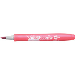 Artline Decorite Brush Markers Metallic Pink Box Of 12