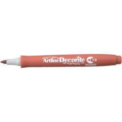 Artline Decorite Standard Markers Bullet 1.0mm Brown Box Of 12
