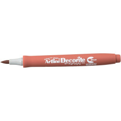Artline Decorite Brush Markers Standard Brown Box Of 12