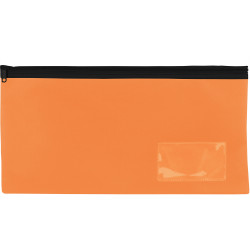 Celco Pencil Case Single Zip Medium 350 x 180mm Orange