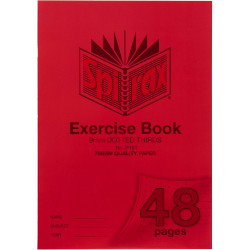 Spirax P101 Exercise Book Poly Cover A4 48 Page 9mm Dotted Thirds