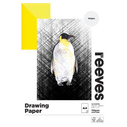 Reeves Drawing Pad A4 110gsm 50 Sheets 50 Sheets