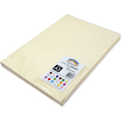 Rainbow Spectrum Board A3 220 gsm Cream 100 Sheets