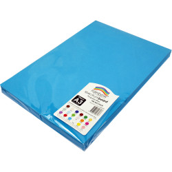 Rainbow Spectrum Board A3 220 gsm Turquoise 100 Sheets