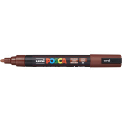 Uni Posca Paint Marker PC-5M  Medium 2.5mm Bullet Tip  Cacao Brown