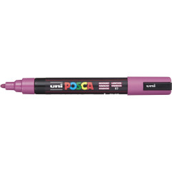 Uni Posca Paint Marker PC-5M  Medium 2.5mm Bullet Tip  Raspberry