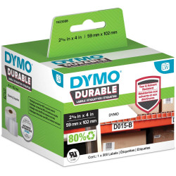 Dymo 1933088 Durable Multi Purpose Labels 59x102mm White Pack of 300