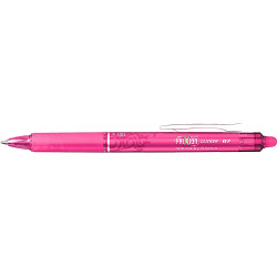 Pilot Frixion Clicker Erasable Rollerball Retractable Pen Fine 0.7mm Pink