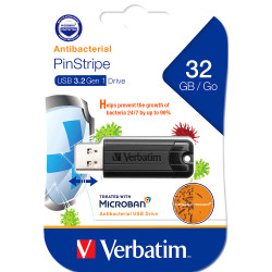 Verbatim Store 'n' Go Microban USB 3.2 32GB Black