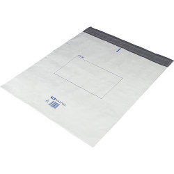 Protext Polycell Plastic Courier Bag 500mm x 550mm White Pack of 50