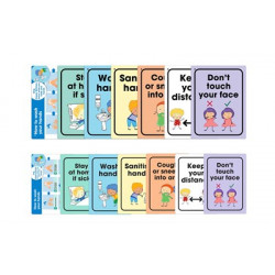 DURUS WALL SIGN ASSORTED PACK 7 WITH BONUS TEACHING CARDS
