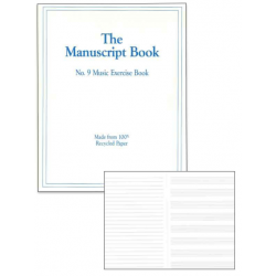 The Manuscript Book No. 9 - Music Exercise Book