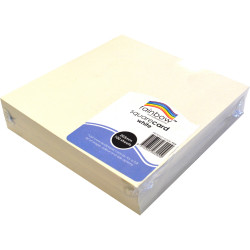 Rainbow Square Card 300gsm 203x203mm White 100 Sheets
