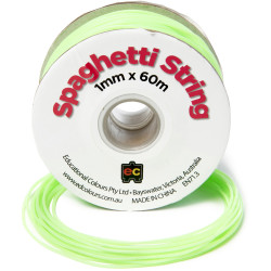 EC Spaghetti String 1mmx60m Pale Green