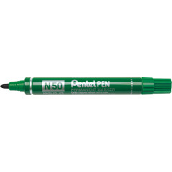 Pentel N50 Permanent Markers Bullet 1.5mm Green