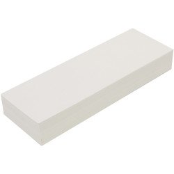 Quill Sentence Card 300x100mm Blank Strip Pack of 100