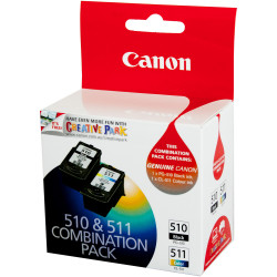 Canon Pixma PG510 CL511 Ink Cartridge Value Pack Assorted Colours