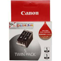 Canon PGI5BK Ink Cartridge Twin Pack Black