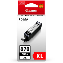 Canon PGI670XLBK Ink Cartridge High Yield Black