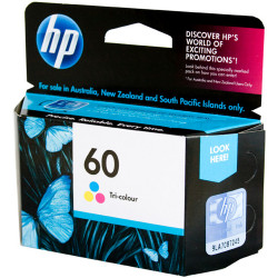 HP 60 Ink Cartridge Tri Colour CC643WA