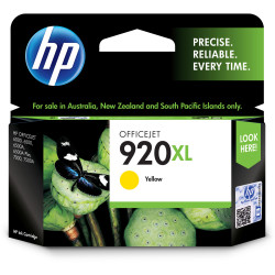 HP 920XL OfficeJet Ink Cartridge High Yield Yellow CD974AA