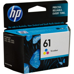 HP 61 Ink Cartridge Tri Colour CH562WA