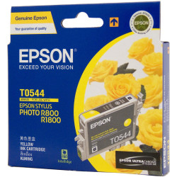 Epson T0544 UltraChrome Hi-Gloss Ink Cartridge Yellow