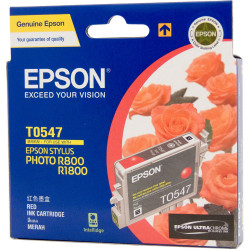 Epson C13T054790 - T0547 Ink Cartridge Red