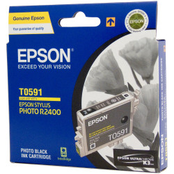 Epson T0591 UltraChrome K3 Ink Cartridge Photo Black