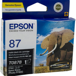 Epson C13T087890 - T0878 Ink  Cartridge Matte Black