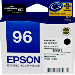 Epson C13T096190 - T0961 Ink  Cartridge Photo Black