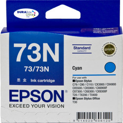 Epson 73/73N DURABrite Ultra Ink Cartridge Cyan