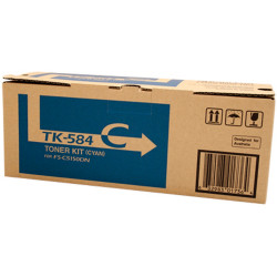 Kyocera TK-584C Toner Cartridge Cyan