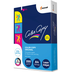 Mondi Color Copy Digital Paper Matte A4 200gsm White Pack of 250 Sheets