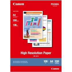 Canon HR-101N A4 106gsm High Resolution Paper Pack of 200