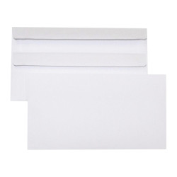 Cumberland Plain Envelope C6 114 x 162mm Self Seal White Box Of 500