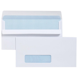 Cumberland Window Face Envelope 11B Self Seal Secretive White Box Of 500