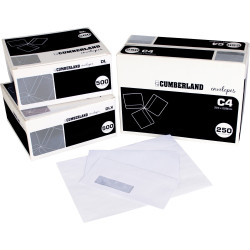 Cumberland Plain Envelope DL Strip Seal Laser Secretive White Box Of 500