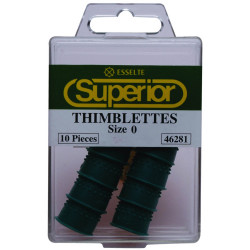 Esselte Superior Thimblettes Size 0 Green Box Of 10