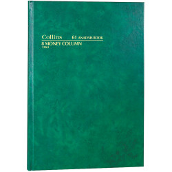 Collins Analysis 61 Series A4 8 Money Column Green
