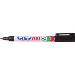 Artline 700 Permanent Marker Fine Bullet 0.7mm Black