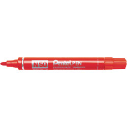 Pentel N50 Permanent Markers Bullet 1.5mm Red