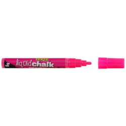 Texta Liquid Chalk Marker Wet Wipe Bullet 4.5mm Pink