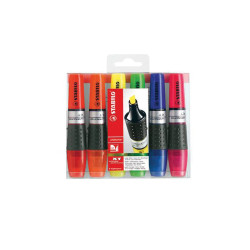 Stabilo Luminator Highlighters 2-5mm Assorted Colours Wallet Of 6