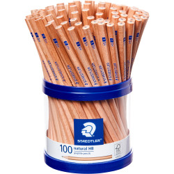 Staedtler Natural Graphite Pencils HB Cup of 100
