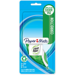 Paper Mate Liquid Paper  Correction Tape Dryline Grip  5mm x 8.5m 60% Recycled