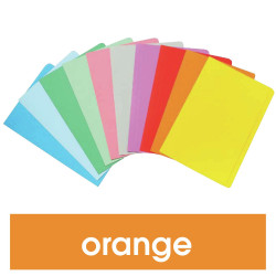 Marbig Manilla Folders Foolscap Orange Box Of 100