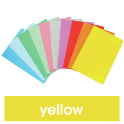 Marbig Manilla Folders Foolscap Yellow Pack Of 20