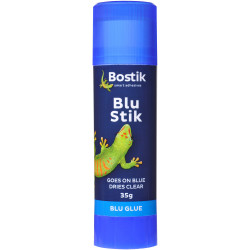 Bostik Blu-Stick 35gm Large Blue Dries Clear